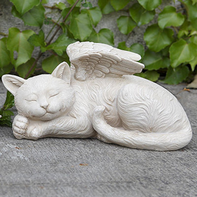 Sleeping Angel Cat With Wings