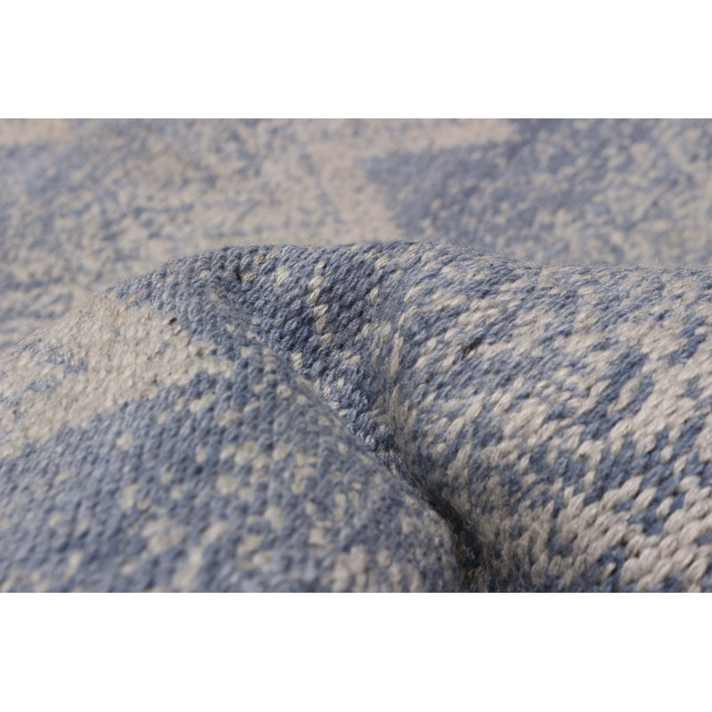 Kilim bleu Ankara FW 3 pi 10 po x 6 pi 2 po