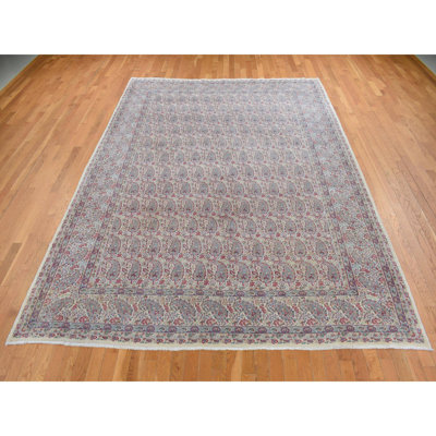 Kason One-of-a-Kind 8'9" X 12'1" 1960s Wool Area Rug