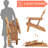 Aminata Cedar Foldable Outdoor Adirondack Chair