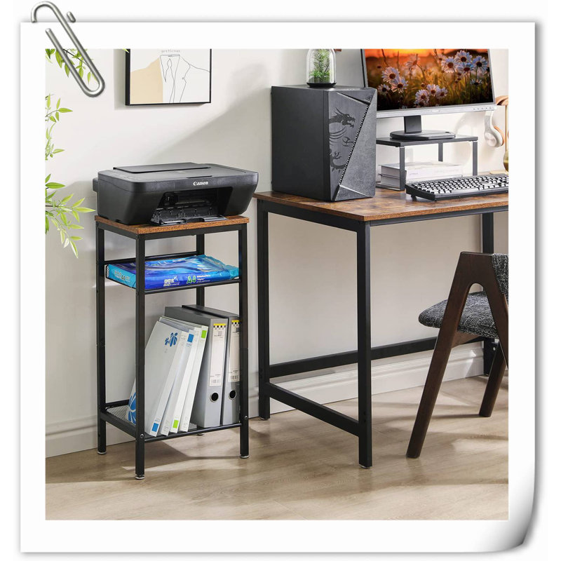 Brianica 14.96'' W Metal Nightstand