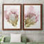 Floraison rose I, toile encadrée de qualité supérieure - prête à être accrochée-1851113647-1851113646