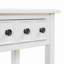 Entryway Table with 2 Drawers, Rustic Console Table-1240224049