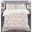 Ensemble de housse de couette en microfibre rose-40701737