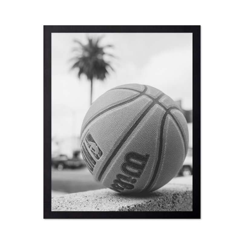 Ballon sur rebord, Sans cadre, Affiche, H 08 po x l 10 po