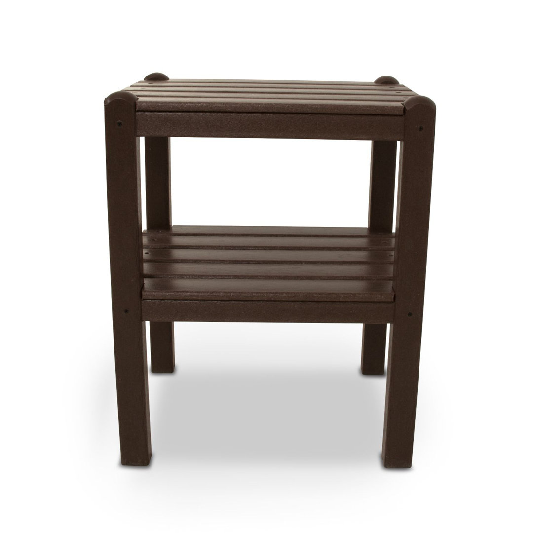POLYWOOD Two Shelf Side Table POLYWOOD® 