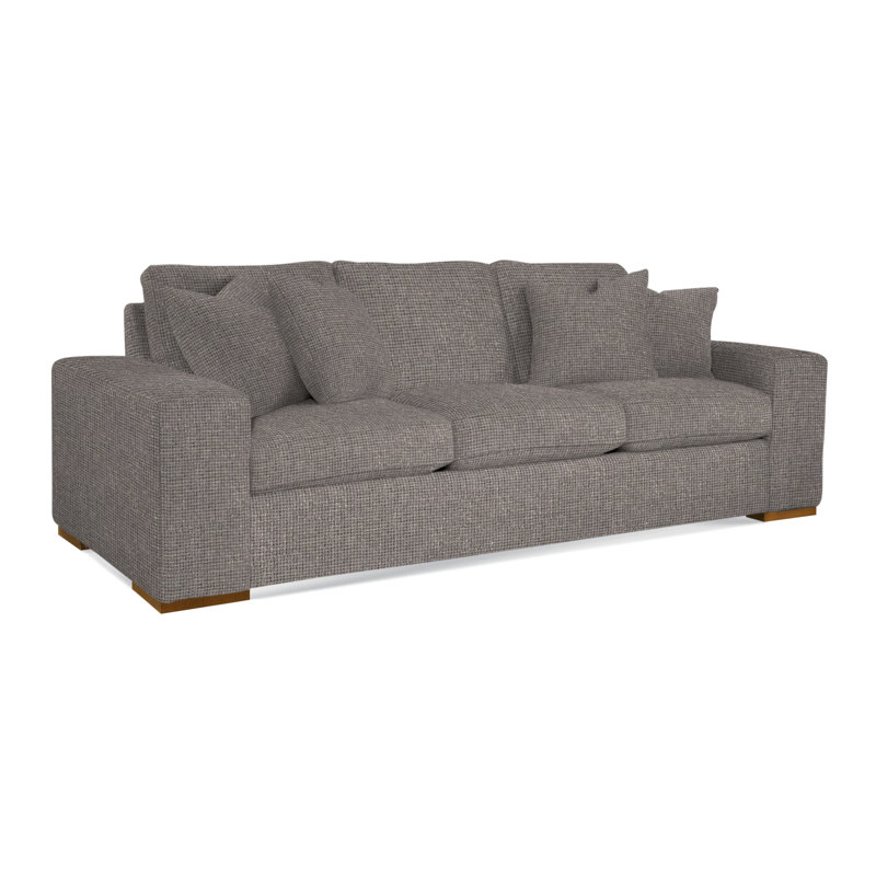 Memphis Sofa, Frond Melon; 0448-24, Havana