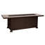 Santorini Rectangle Iron Propane and Natural Gas Fire Pit Table-221290624-221290630-221819151
