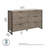 Spero 57'' W 6 - Drawer Dresser-62420584