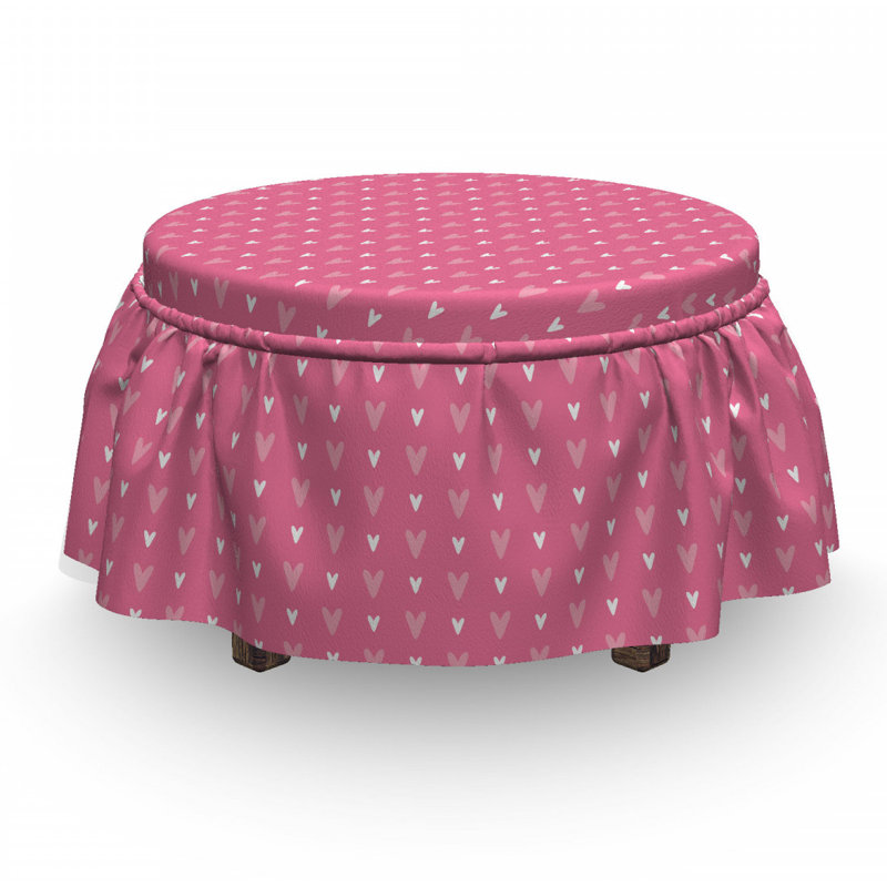 Box Cushion Ottoman Slipcover