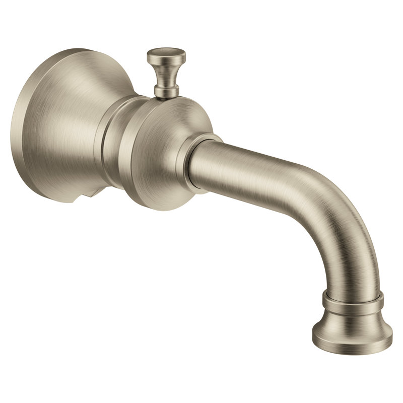 Colinet Wall Mounted Tub Spout, Brushed Nickel