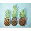 Napperon d'été en polyester tressé brun ananas - Décoration intérieure