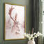 «Blush Deer», reproduction encadrée - bois massif-1250042747-1250042726