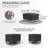 Stretchy Slipcover for Ottoman - Durable & Stylish - Printed Collection-698290495