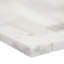 Auralie Herringbone 12 in. x 12 in. Polished Marble Mosaic Floor and Wall Tile