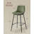 Borna 17.7''W x 15.7''D Mid-Century Faux Leather Bar Stools/ Counter Stools with Steel Frame & Footrest-526089320-526139417