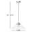 Johnson 1 - Light Single Pendant-88045037