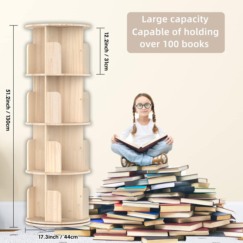 Rosmaria Geometric Bookcase