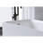 51'' Solid Surface Matte Tub, Freestanding Solid Surface Resin Stone Bathtub, Solid Surface Matte White Soaking Tub,Free Standing Tub With Overflow And Pop-Up Drain, Matte White