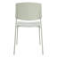 Pair of Aspen Academy Kitchen Chairs, Plastic Seat with Metal Legs-519838153
