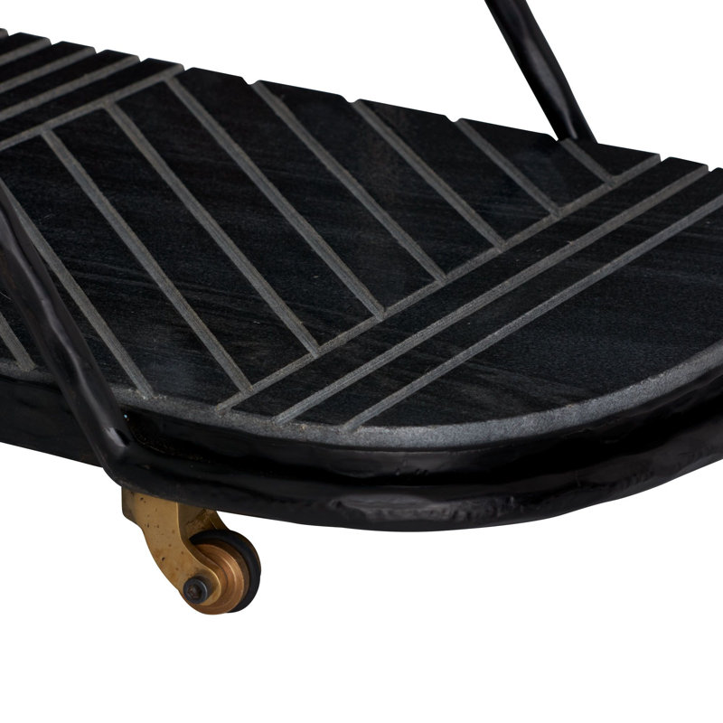 Nakoa Metal Bar Cart