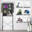 Jemekia Over The Toilet Storage-1359806789