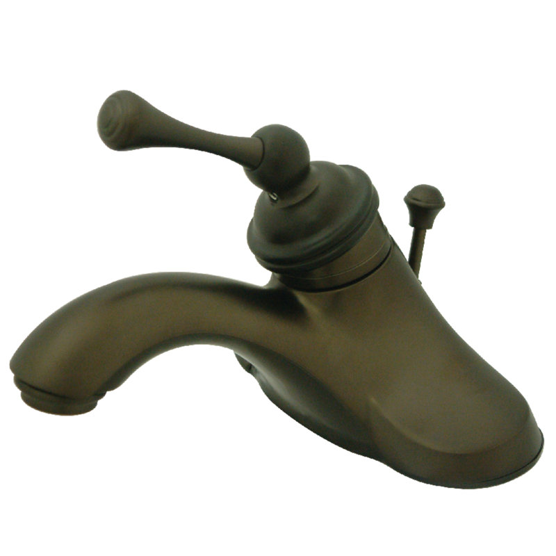 Robinet pour salle de bain central à Vintage, Bronze huilé