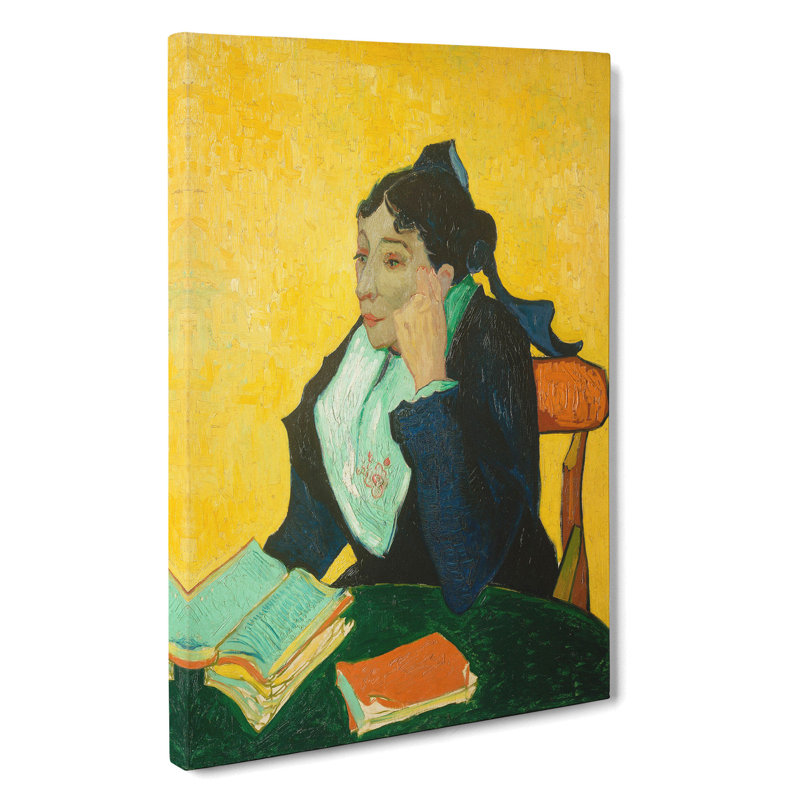 Madame Joseph-Michel Ginoux by Vincent Van Gogh - Wrapped Canvas Painting, 50cm H x 35cm W x 3cm D