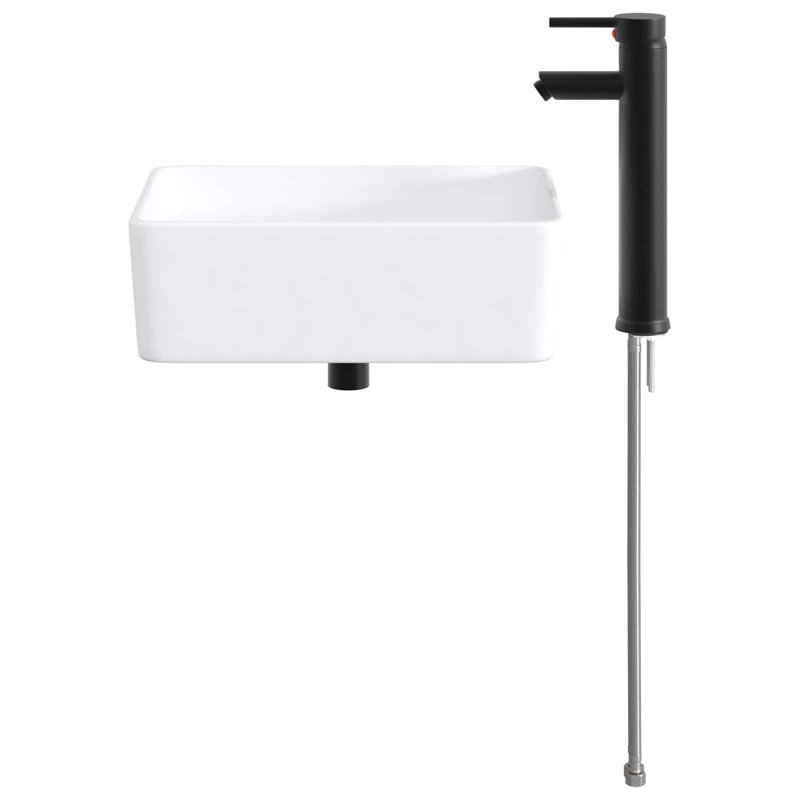 Belfry Bathroom 305mm W Metal Sink, Chrome