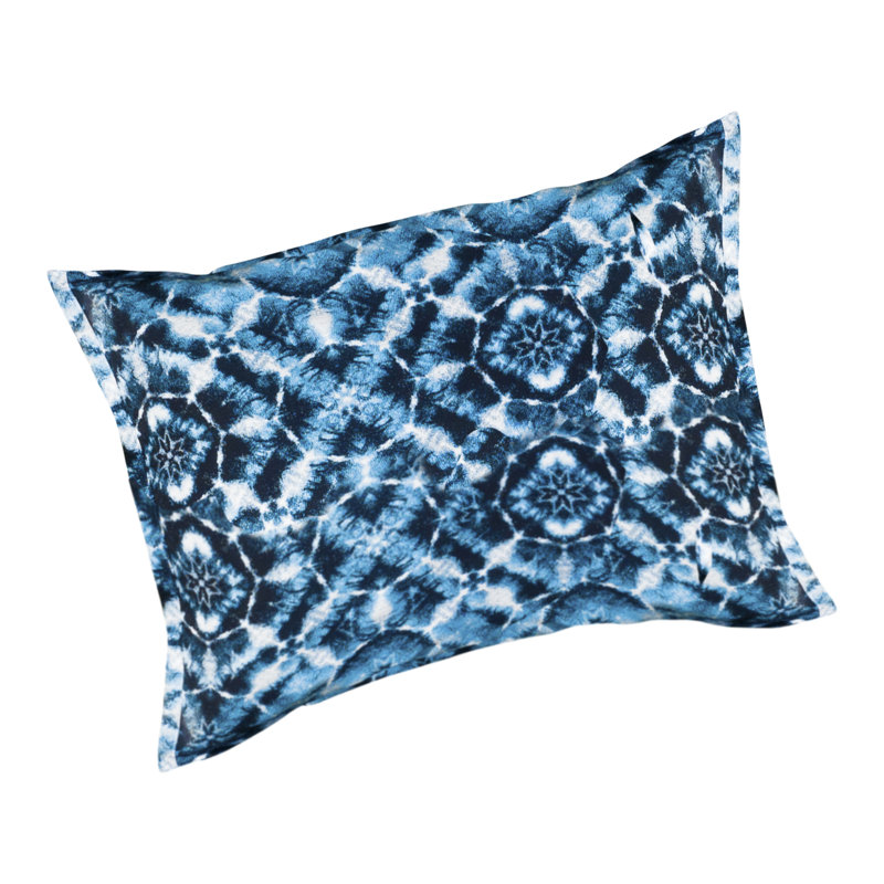 Ledge Lounger Laze Pillow In Pool Float, Shibori Blue
