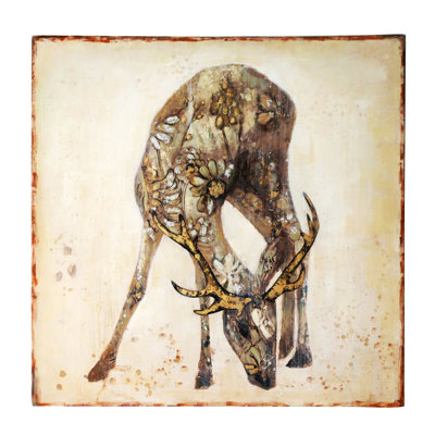 Deer - Painting on Canvas