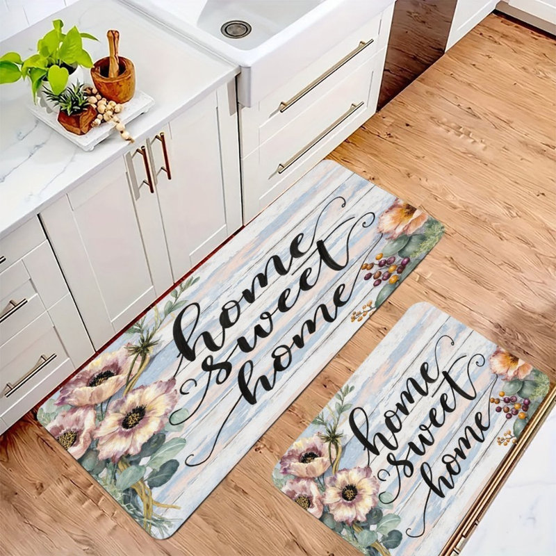 Ensemble de 2 tapis de cuisine Rustic Home