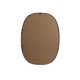 Sabine Metal Curved Oval Wall Mirror