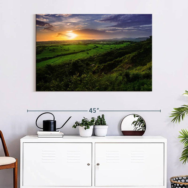 Alvord Nicaragua Fields Sunset