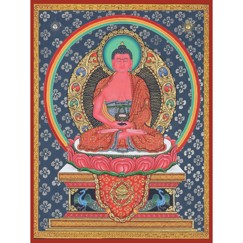 Bouddha Newit en relief Amitabh