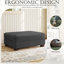 Maelina Corduroy Ottoman-729668563