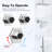 Thermostatic Dual Showerheads System, Ceiling Mount 12" High-Pressure Rainfall Shower Faucet with Handheld Spray-92522938