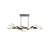 Modern 12-Light LED Crystal Chandelier -427584371