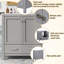 Meuble-lavabo 30 po avec lavabo simple-1522334831