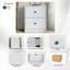 Table de chevet 2 tiroirs Erlend-87052744