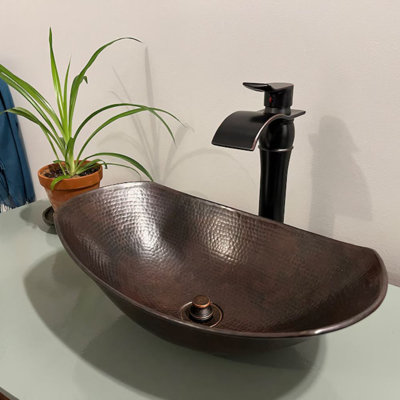 Lavabo de salle de bain vasque 17 po