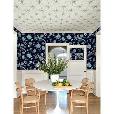 Rouleau de papier peint fantaisie L 2,25 pi x l 27 po