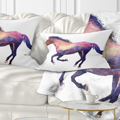 Coussin lombaire à double exposition animal cheval