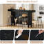 Unité de bar 63 po Modern Black