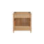 Base de meuble-lavabo en bois massif Cane