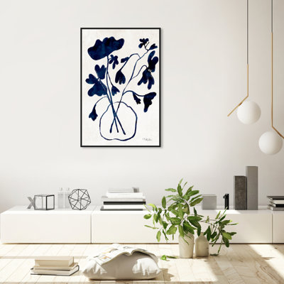 Anemone Vase " Anemone Vase II " by Oliver Gal Painting Print