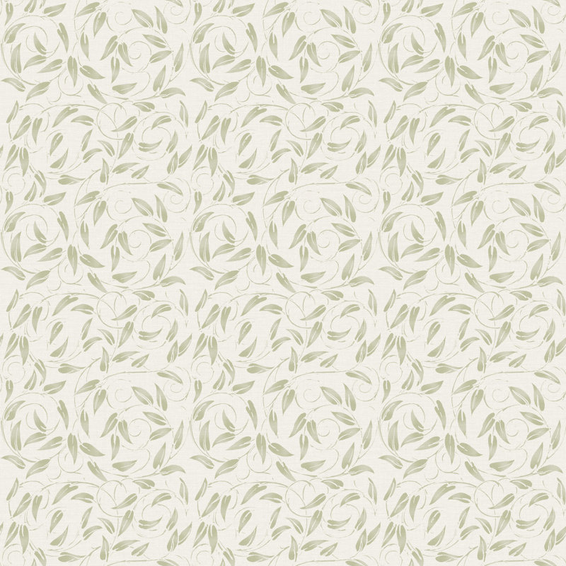 Laurence Llewelyn-Bowen Off The Wall Tit Willow Smooth, Light Green
