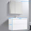 Meuble-lavabo flottant 36 po avec lavabo mural Annedoris-1867966960