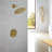 1.5 GPM Rain Adjustable Shower Head with Self-Cleaning-65764833