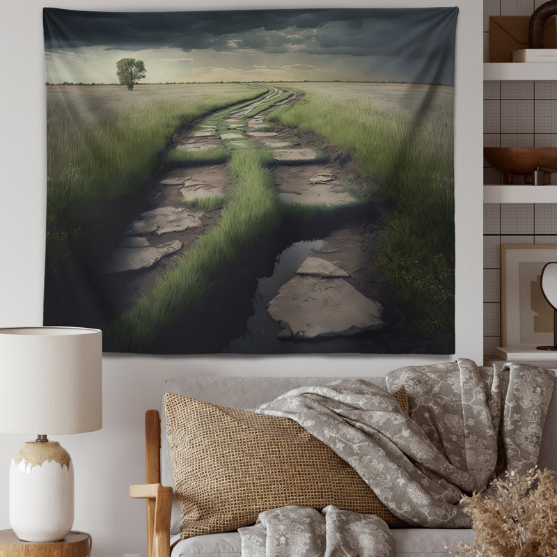 Polyester Tapestry, 32" H x 39" W